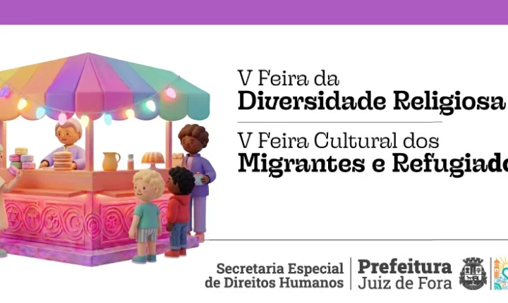 Juiz de Fora abre cadastro para a V Feira da Diversidade Religiosa na Praça da Estação