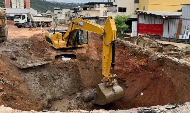 Juiz de Fora avança com obras de drenagem no bairro Mariano Procópio