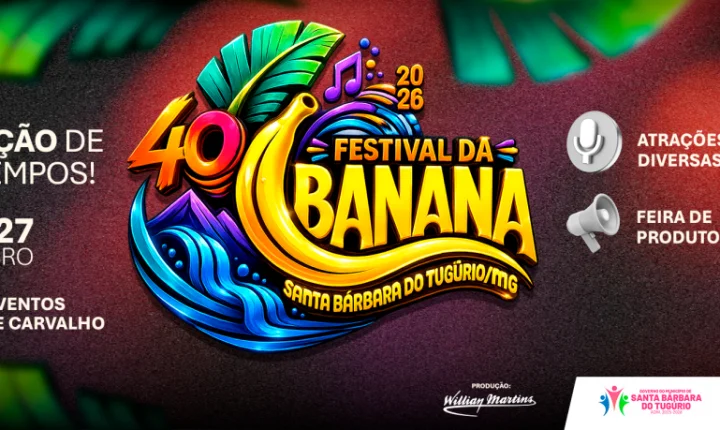 Justiça suspende shows da Festa da Banana após questionar gasto de R$ 1,8 milhão em Santa Bárbara do Tugúrio