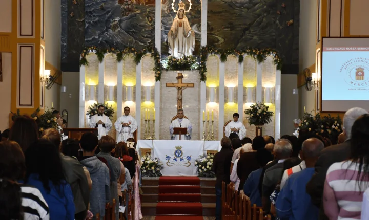 Mar de Espanha celebra padroeira e 40 anos do Santuário de Nossa Senhora das Mercês