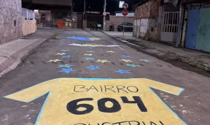 Moradores revitalizam rua destruída pela chuva em Juiz de Fora antes da Copa