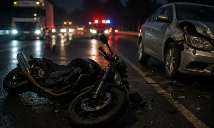 Motociclista morre após colisão entre moto e carro na BR-040, em Minas Gerais