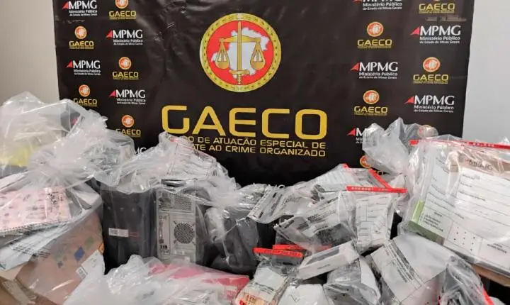 MPMG prende 96 pessoas em megaestratégia contra o crime organizado em Minas Gerais