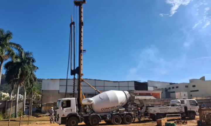 Obras da UBS e CAPS Leste avançam para a fase de fundação em Juiz de Fora