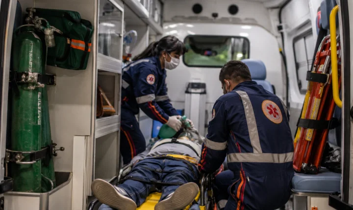 Ocorrências do Samu registram vítima em estado grave por queimaduras e acidentes na Zona da Mata
