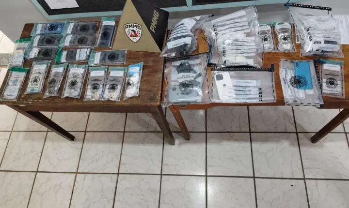 Operação termina com presos por tráfico, perseguição e apreensão de drogas em MG