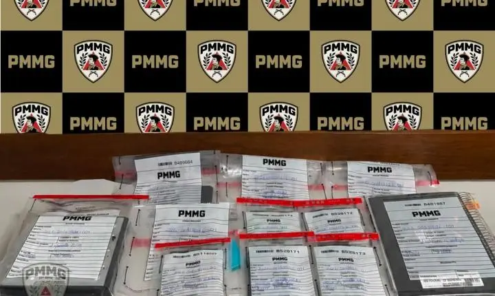 Operações da Polícia em Minas Gerais resultam em prisões de foragidos e apreensão de drogas na Zona da Mata