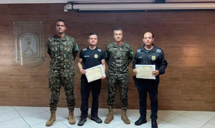 Perito da PCMG ministra palestra sobre cadeia de custódia para militares do Exército em São João del-Rei