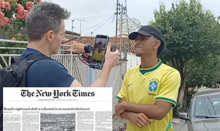 Polarização em Nanuque ganha destaque internacional no The New York Times
