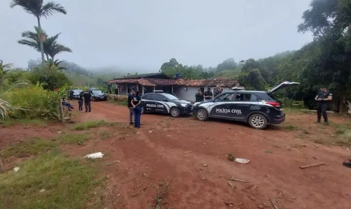 Polícia Civil resgata bebê e prende dois homens em operação em Viçosa