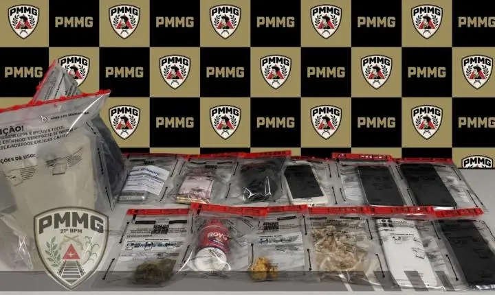Polícia Militar desarticula ponto de tráfico em Ubá e apreende drogas em Visconde do Rio Branco