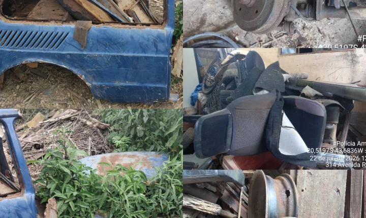 Polícia Militar Prende Homem por Receptação e Poluição Ambiental em Minas Gerais