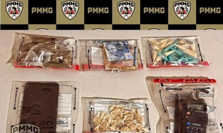 Polícia Militar prende suspeitos e apreende drogas em operações em Ubá