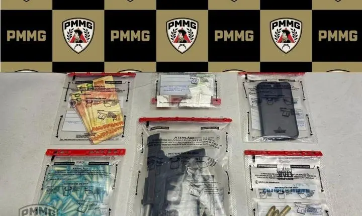 Polícia Militar realiza prisões de foragidos e apreende arma com mira a laser na Zona da Mata