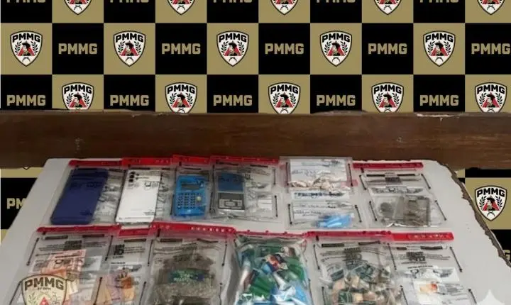 Polícia Militar realiza prisões por tráfico e captura foragidos em Minas Gerais