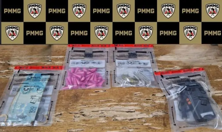 Polícia Militar registra prisões por sequestro, tráfico de drogas e recupera motocicleta furtada na Zona da Mata