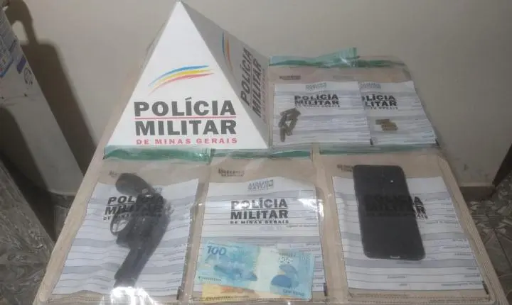 Polícia Militar registra prisões por tráfico de drogas, posse ilegal de arma e roubo na Zona da Mata