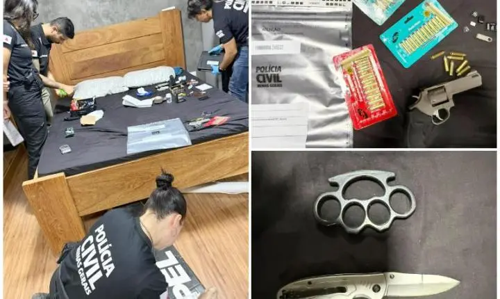 Polícia prende suspeito de estupro em Muriaé, em Minas Gerais