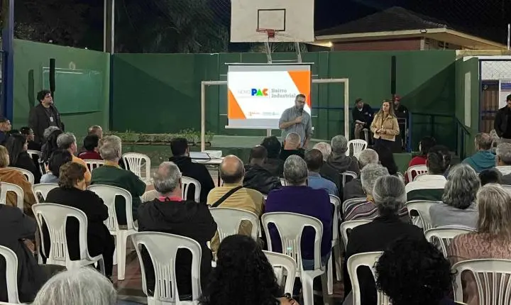 Prefeitura de Juiz de Fora apresenta obras do Novo PAC para moradores do Bairro Industrial