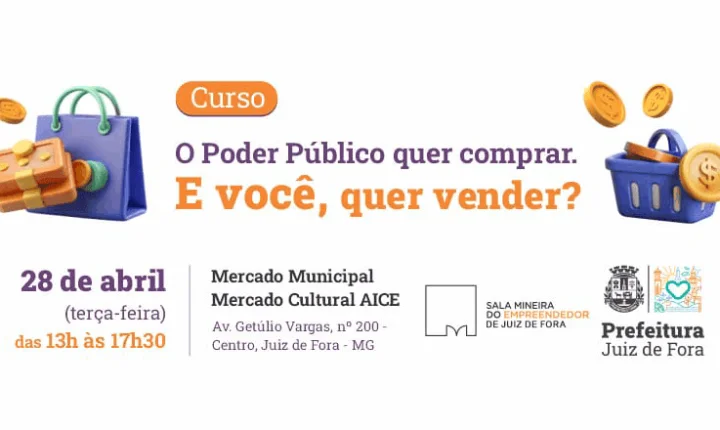 Prefeitura de Juiz de Fora capacita empreendedores para o mercado de compras públicas