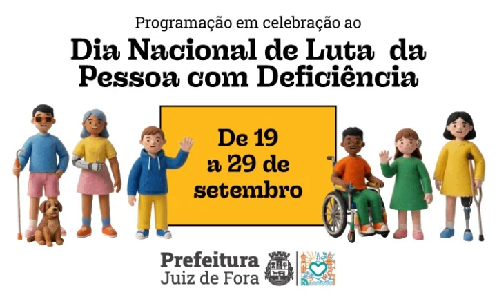 Prefeitura de Juiz de Fora promove extensa agenda para celebrar o Dia da Pessoa com Deficiência