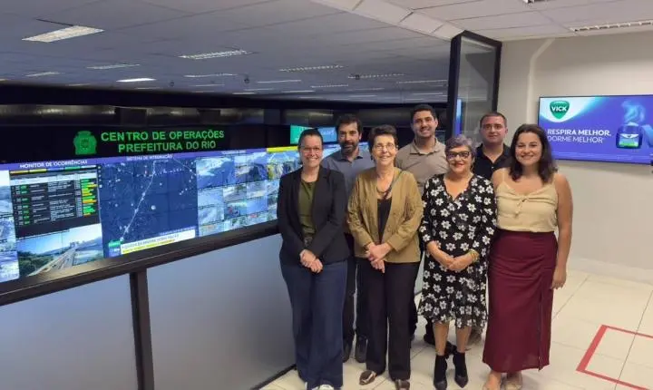 Prefeitura de Juiz de Fora realiza visita técnica ao Centro de Operações do Rio de Janeiro