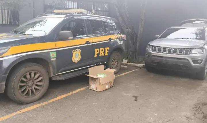 PRF apreende 217 frascos de lança-perfume e resgata adolescentes em Carandaí