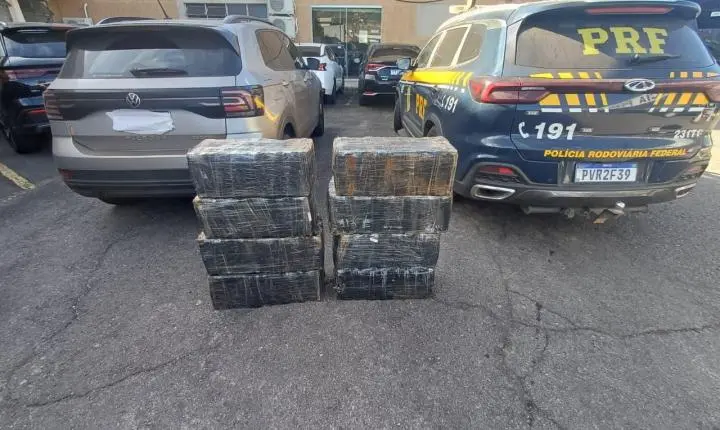 PRF apreende mais de 230 kg de maconha que abasteceriam Juiz de Fora e região