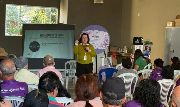 Projeto do Procon-MPMG orienta idosos contra fraudes financeiras em Luisburgo