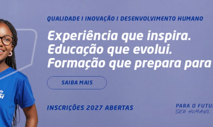 Rede de Escolas SESI abre inscrições para mais de 7 mil vagas escolares em Minas Gerais