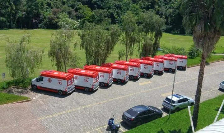 SAMU 192 – CISDESTE recebe 50 novas ambulâncias para renovação e ampliação da frota na região