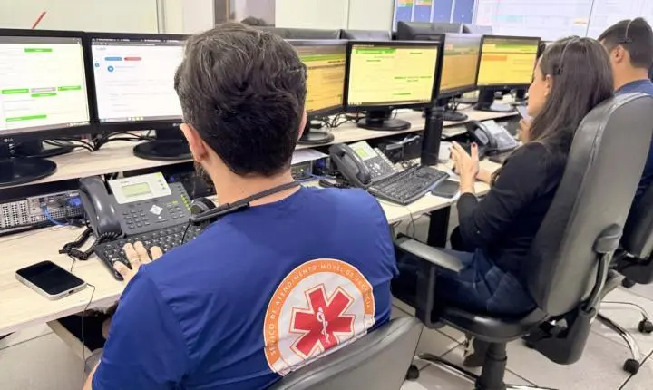 Samu registra 92 mil trotes e alerta para riscos no socorro em Minas Gerais