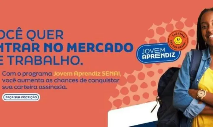 SENAI abre 175 vagas de aprendizagem industrial em Juiz de Fora