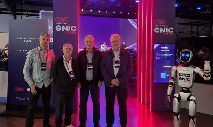 Sinduscon-JF acompanha debates sobre Inteligência Artificial e produtividade no ENIC 2026