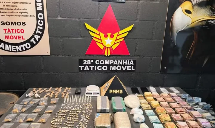Suspeito despenca de telhado durante fuga e acaba preso por tráfico em Juiz de Fora