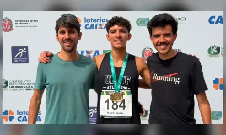 Atleta de Juiz de Fora conquista dois títulos nos Jogos escolares